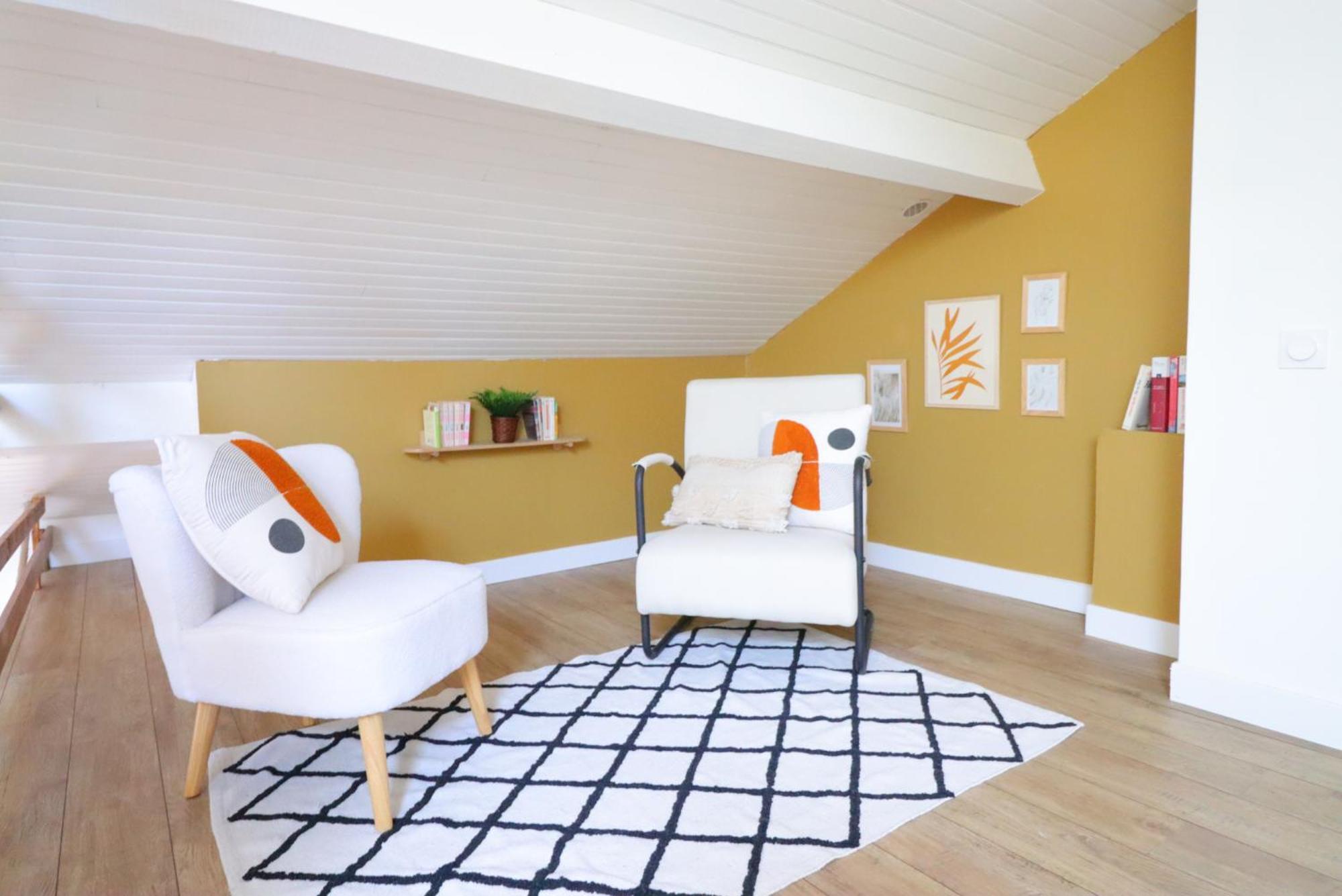 Le Boho - Charmant T3 Avec Climatisation Et Fibre แบร์เฌอรัก ห้อง รูปภาพ