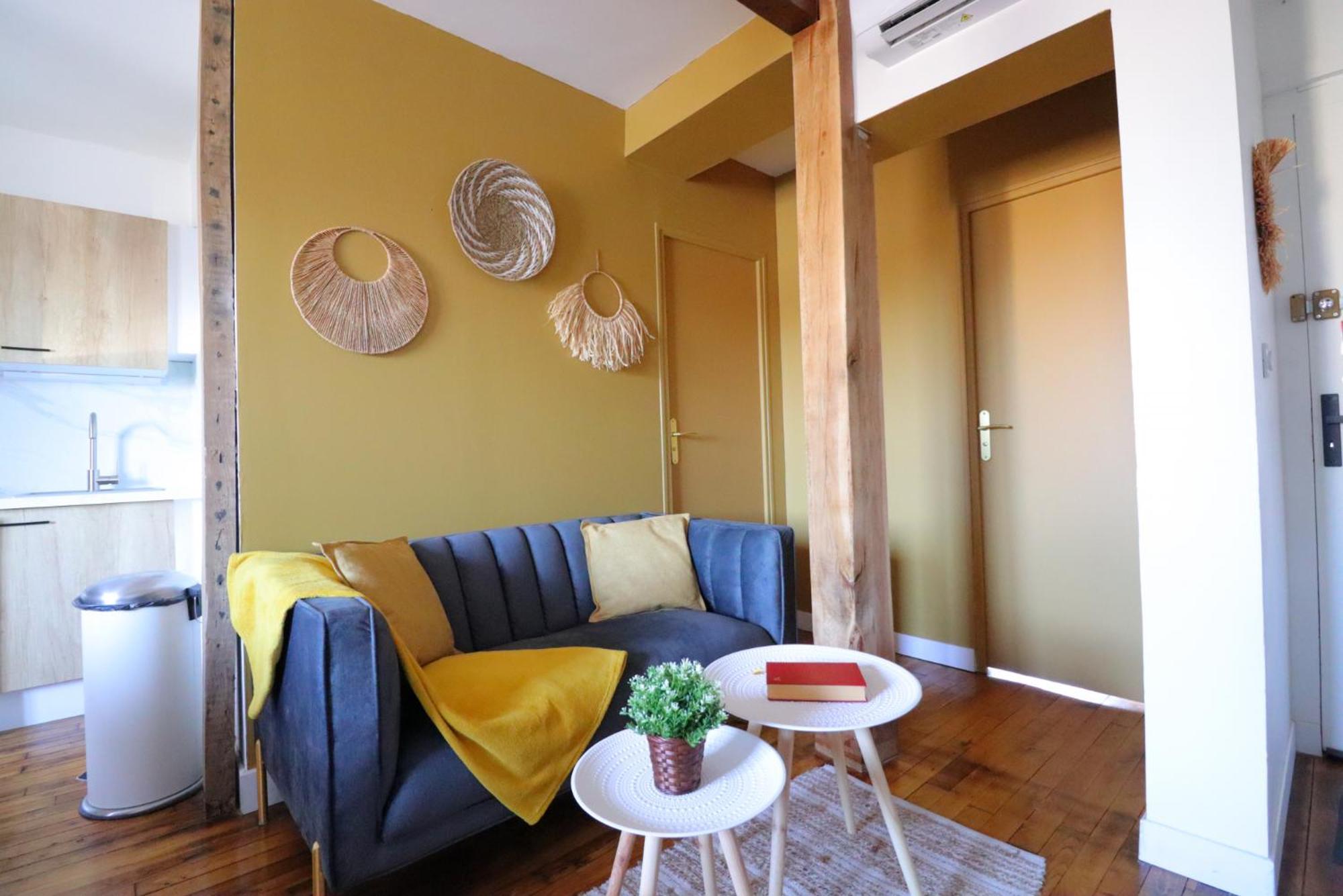 Le Boho - Charmant T3 Avec Climatisation Et Fibre แบร์เฌอรัก ห้อง รูปภาพ