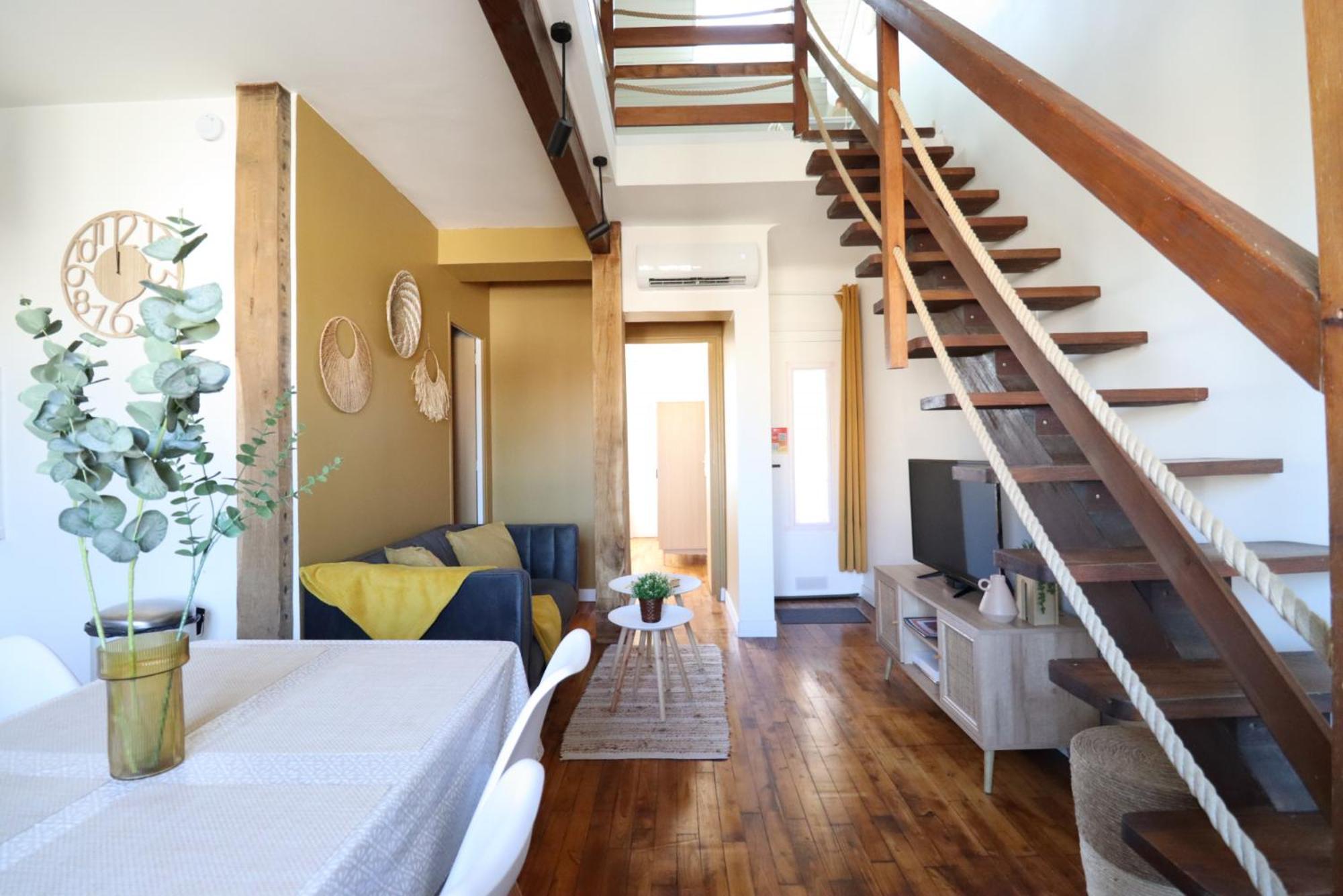 Le Boho - Charmant T3 Avec Climatisation Et Fibre แบร์เฌอรัก ห้อง รูปภาพ