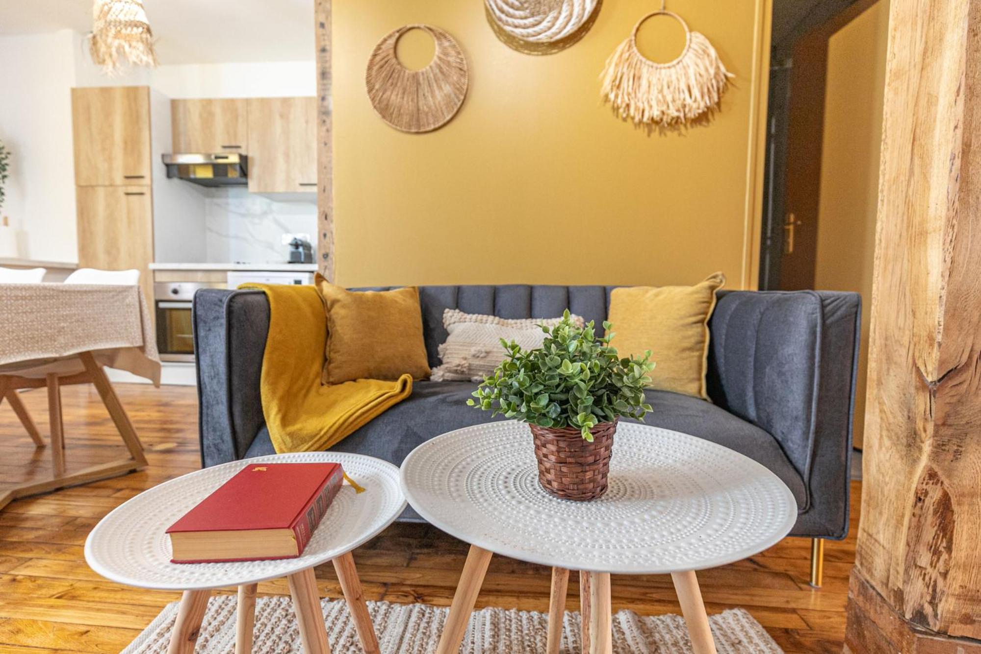 Le Boho - Charmant T3 Avec Climatisation Et Fibre แบร์เฌอรัก ภายนอก รูปภาพ