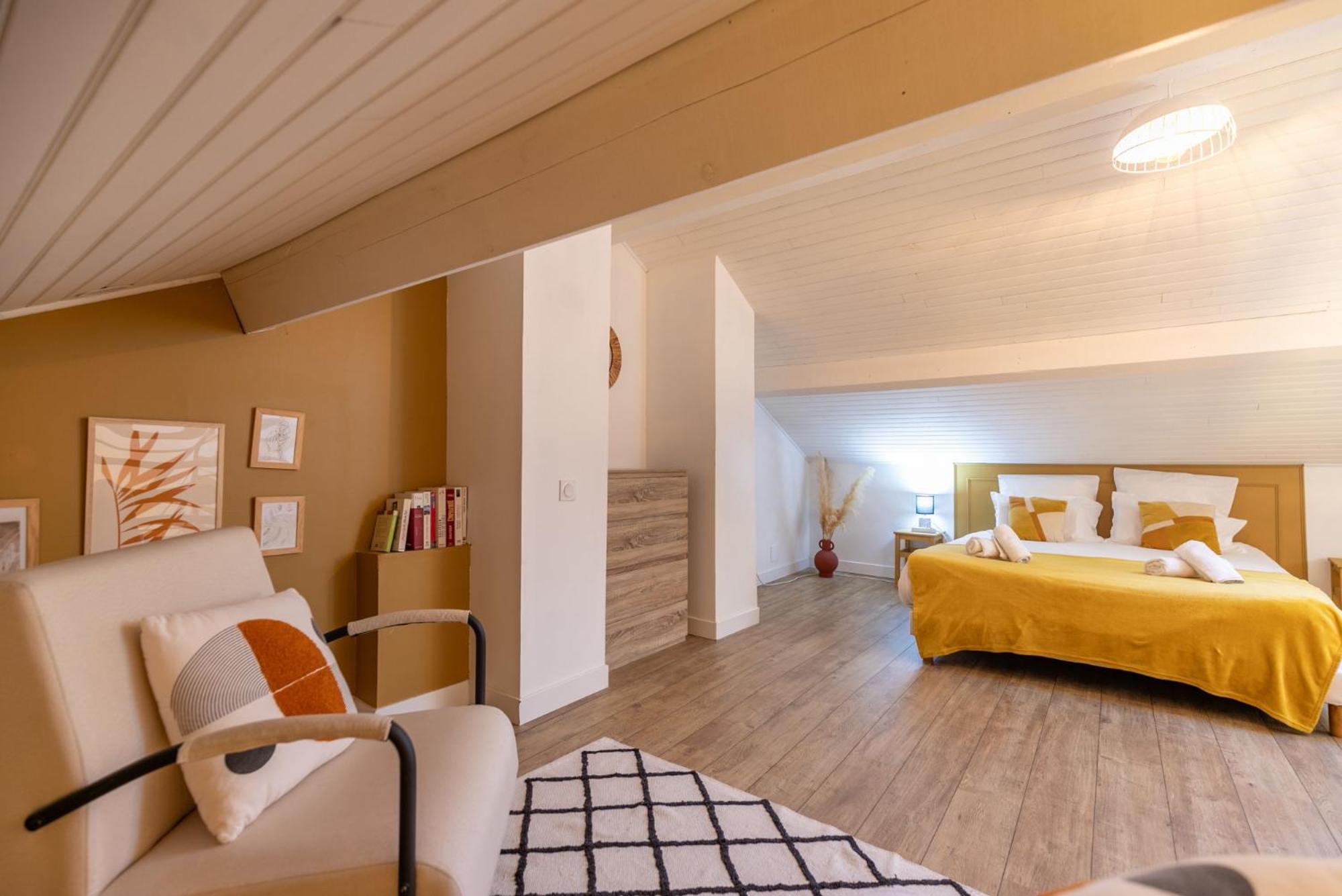 Le Boho - Charmant T3 Avec Climatisation Et Fibre แบร์เฌอรัก ภายนอก รูปภาพ